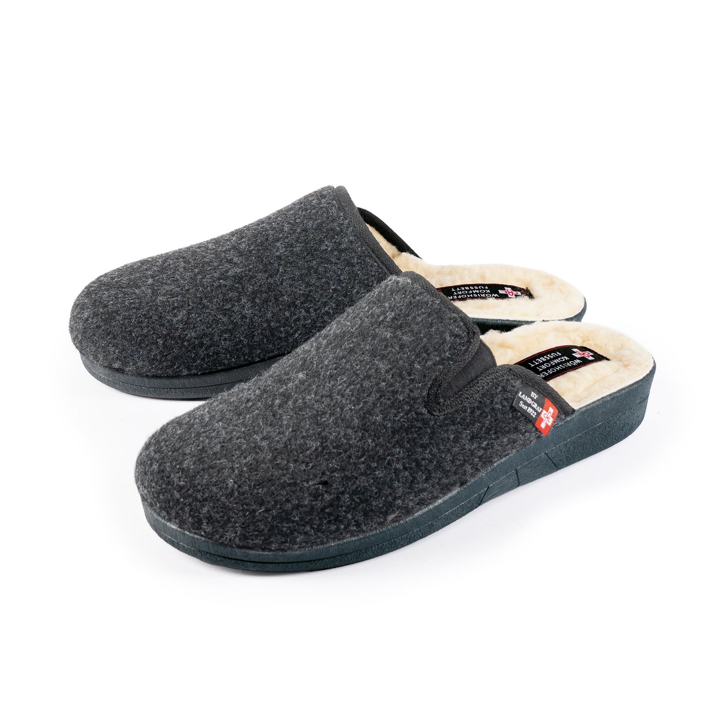 CAL LANDGRAF Damen/Herren warmgefütterte Hausclogs