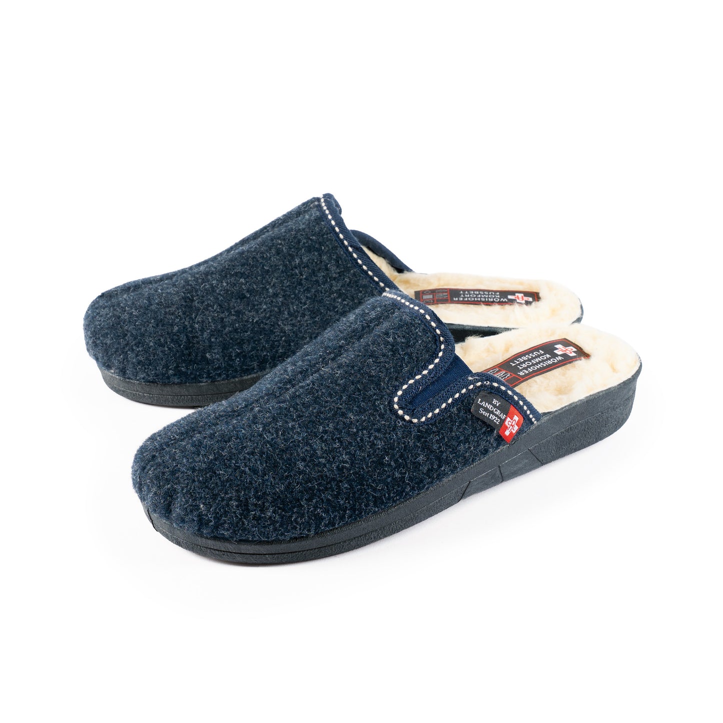 CAL LANDGRAF Damen/Herren warmgefütterte Hausclogs