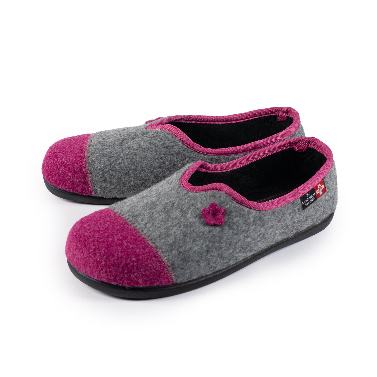 CAL LANDGRAF Damen bunte Hausballerinas